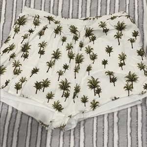 high waisted flowy shorts